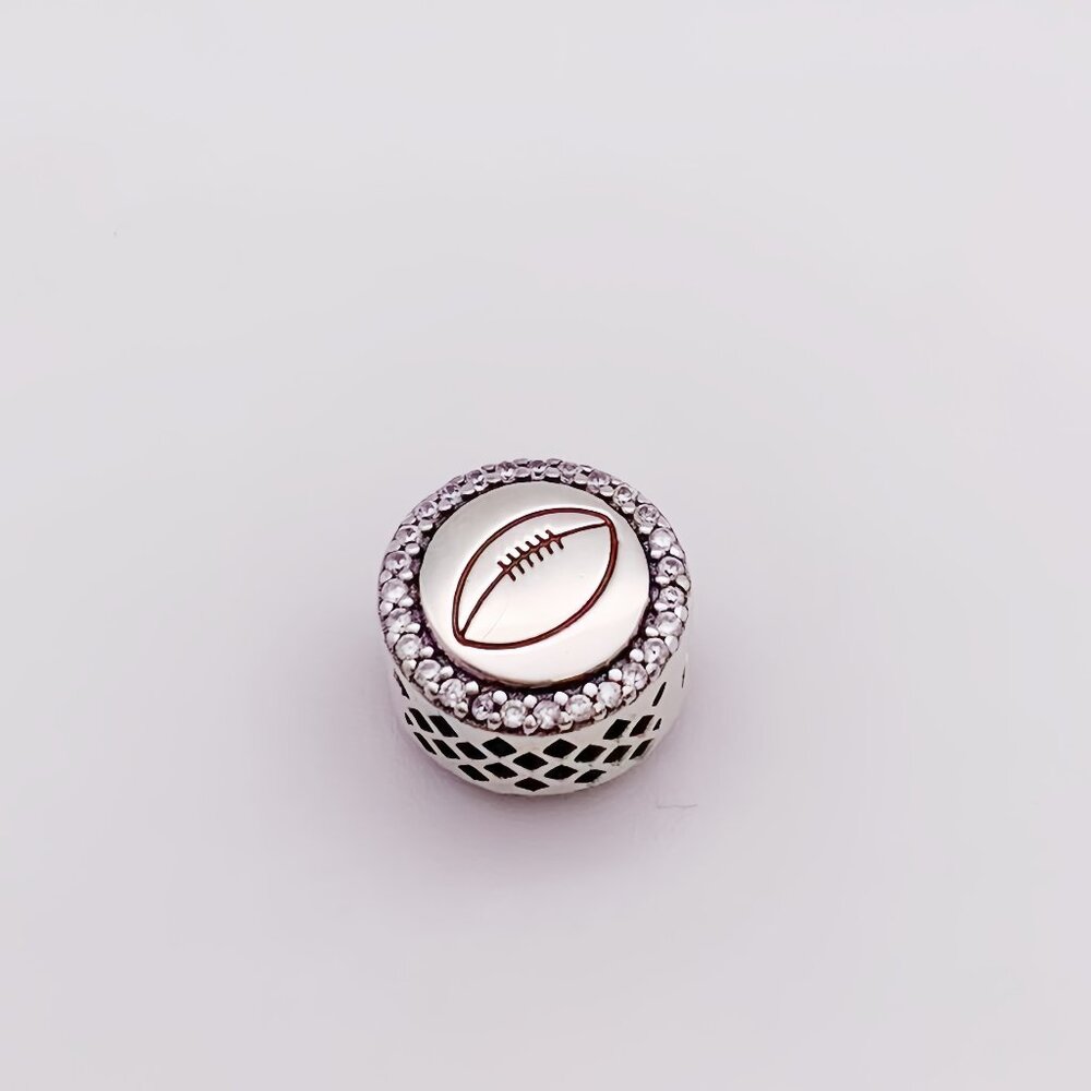 Engravable Football Charm